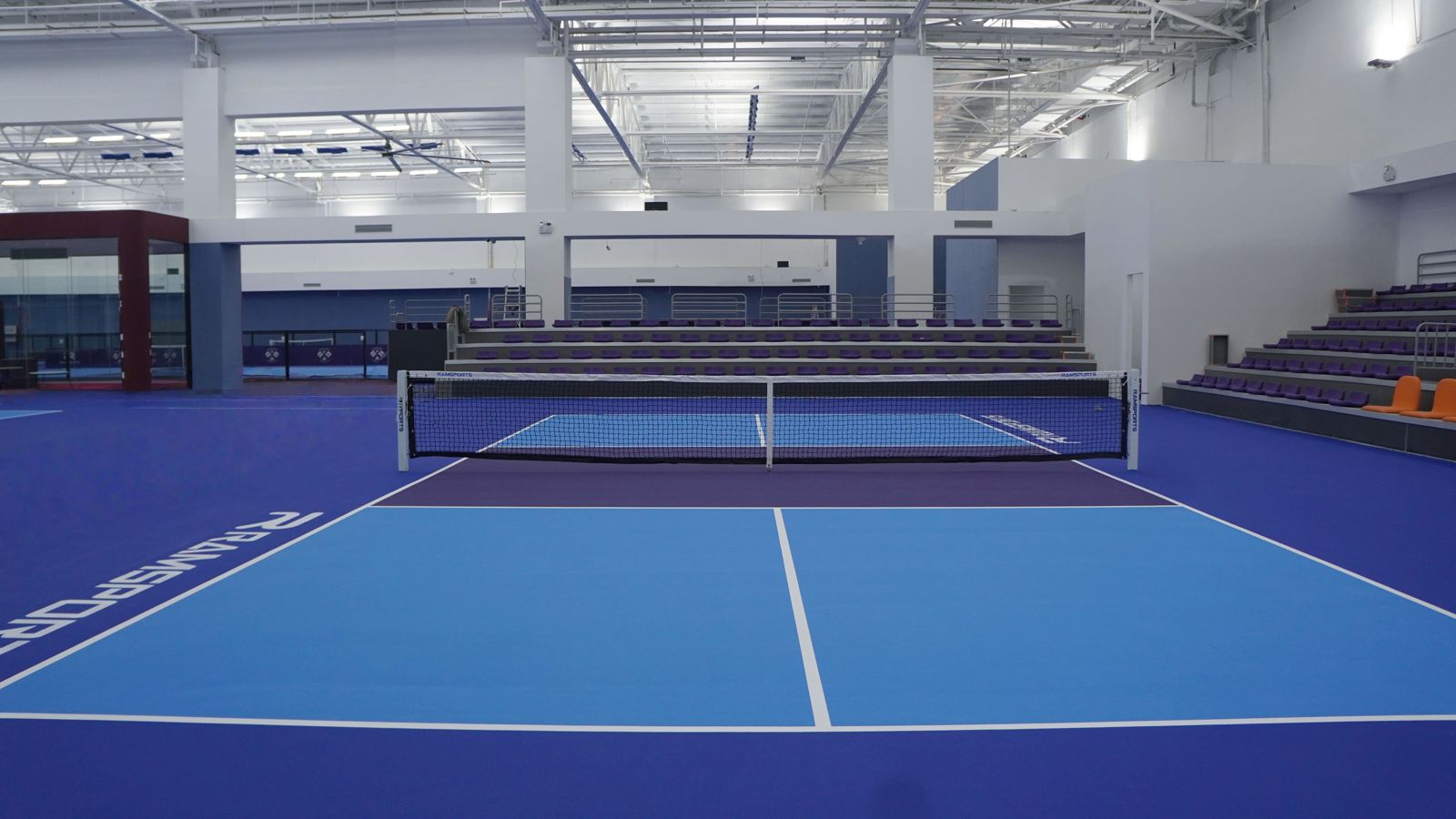 A court at Cosmos Arena